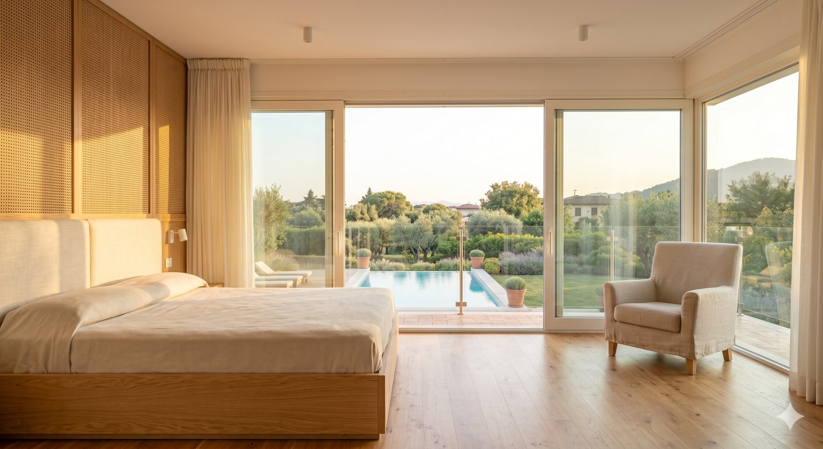 Chalet independiente con piscina y jardín